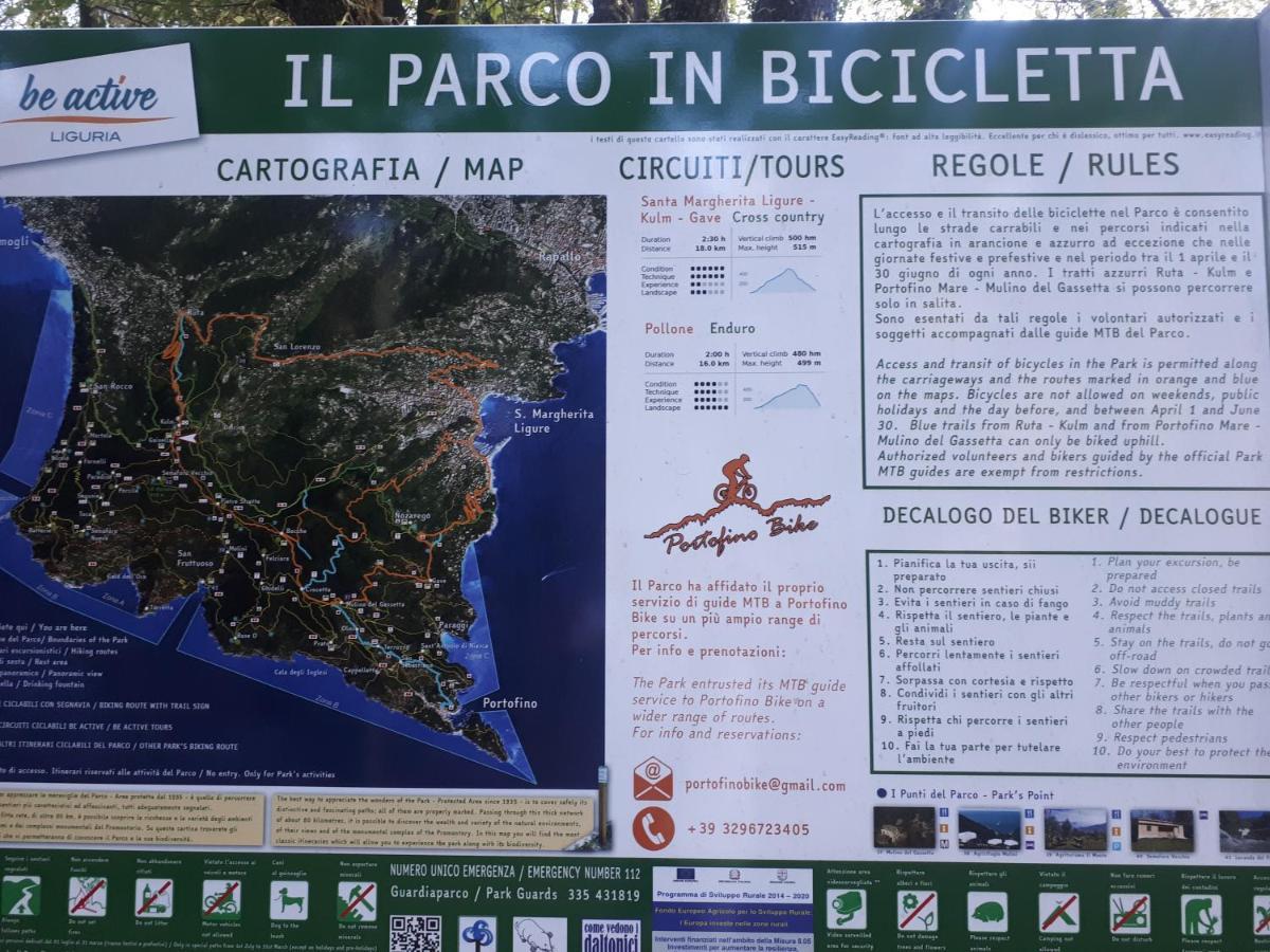 Casaviva - Bilo With Seaview And Parking In Camogli公寓 外观 照片