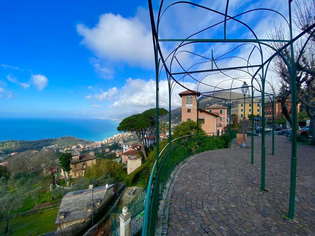 Casaviva - Bilo With Seaview And Parking In Camogli公寓 外观 照片